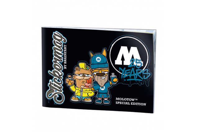 MOLOTOW 25 YEARS Stickermag by BRAINFART