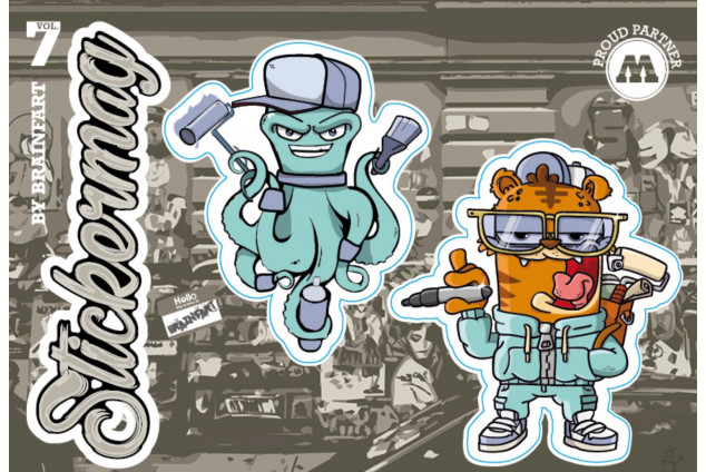 Brainfart Stickermag XL - Vol. 7