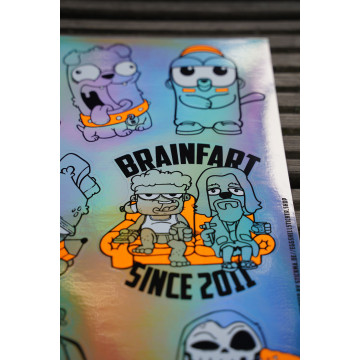 BRAINFART StickerSheet HOLO