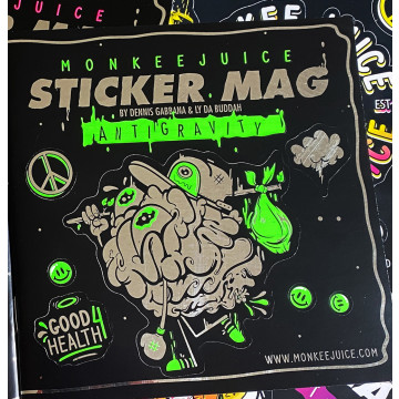 Monkeejuice STICKERMAG Vol. 2 - GREEN Edition