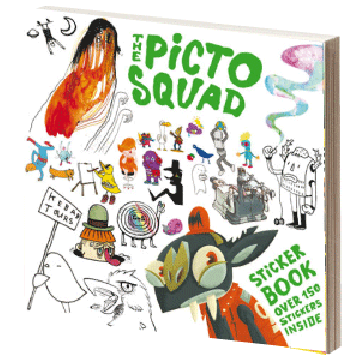 Pictoplasma Alumni Special: The Pictosquad StickerBook