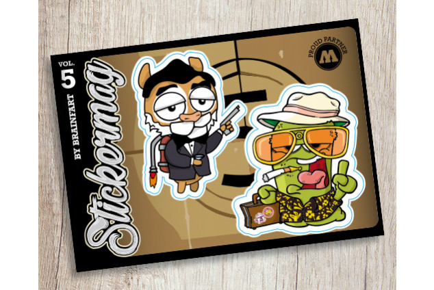 Brainfart Stickermag XL - Vol. 5