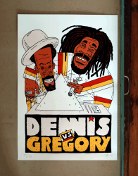 Dennis & Gregory Poster by Kid Gringo