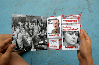 Die PARTEI Stickermag