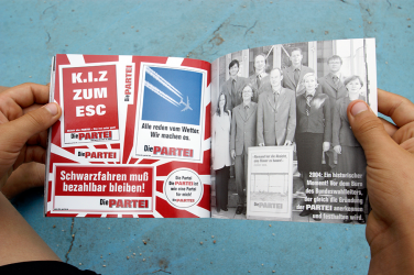 Die PARTEI Stickermag