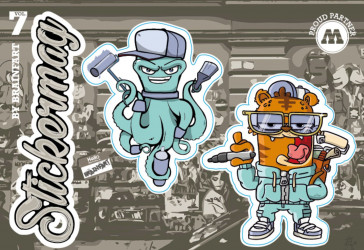 Brainfart Stickermag XL - Vol. 7