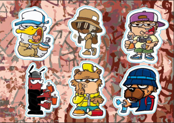 Brainfart Stickermag XL - Vol. 7