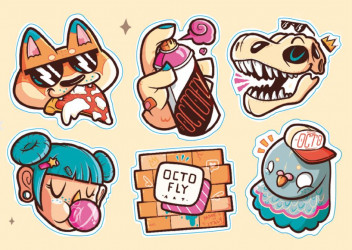 Brainfart Stickermag XL - Vol. 7