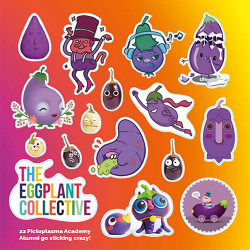 Stickermag-Bundle KLEBSTOFF #10 + EGGPLANT + STICKER MAG by Gabbana & Lyde