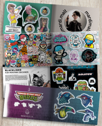 Brainfart Stickermag XL - Vol. 5