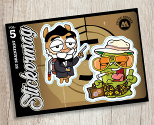 Brainfart Stickermag XL - Vol. 5