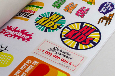 DEINE FREUNDE Stickerheft