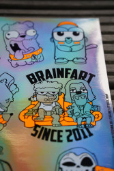 BRAINFART StickerSheet HOLO