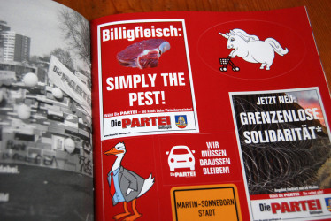 Die PARTEI Stickermag - 30 Jahre Einheit sind genug!