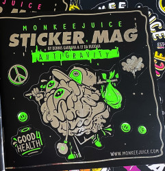 Monkeejuice STICKERMAG Vol. 2 - GREEN Edition