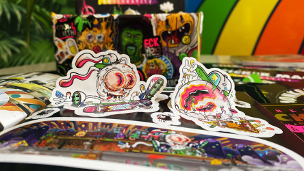 Monkeejuice STICKERMAG Vol. 2