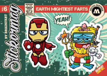 Brainfart Stickermag XL - Vol. 6