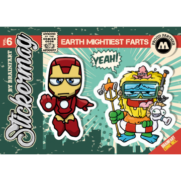 Brainfart Stickermag XL - Vol. 6