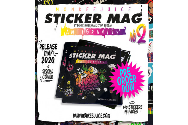 Monkeejuice STICKERMAG Vol. 2