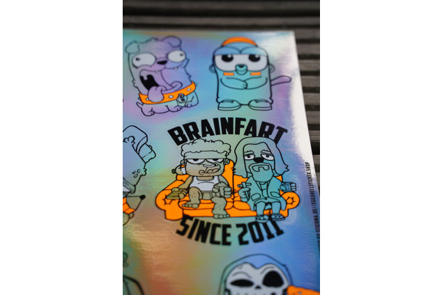 BRAINFART StickerSheet HOLO