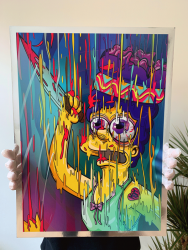 Marge Magic Chrome Print 