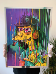 Otto Magic Chrome Print