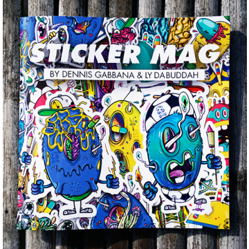 STICKER MAG by Dennis Gabbana & Ly Da Buddah