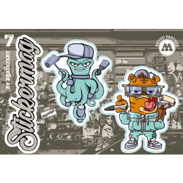 Brainfart Stickermag XL - Vol. 7