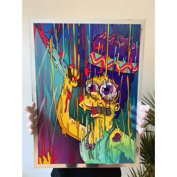 Marge Magic Chrome Print 